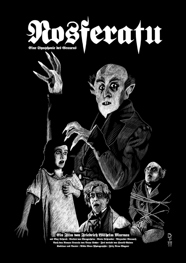 gwen tomahawk dead zine 2 nosferatu murnau alternative movie poster