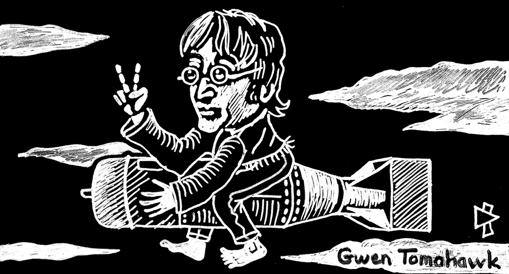 John Lennon Imagine Gna-gna-gna Plouf Jean-Luc Porquet Gwen Tomahawk