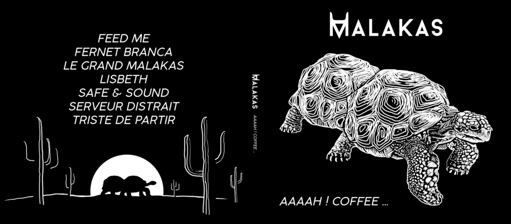 Pochette de Malakas "Aaaaah ! Coffee..."