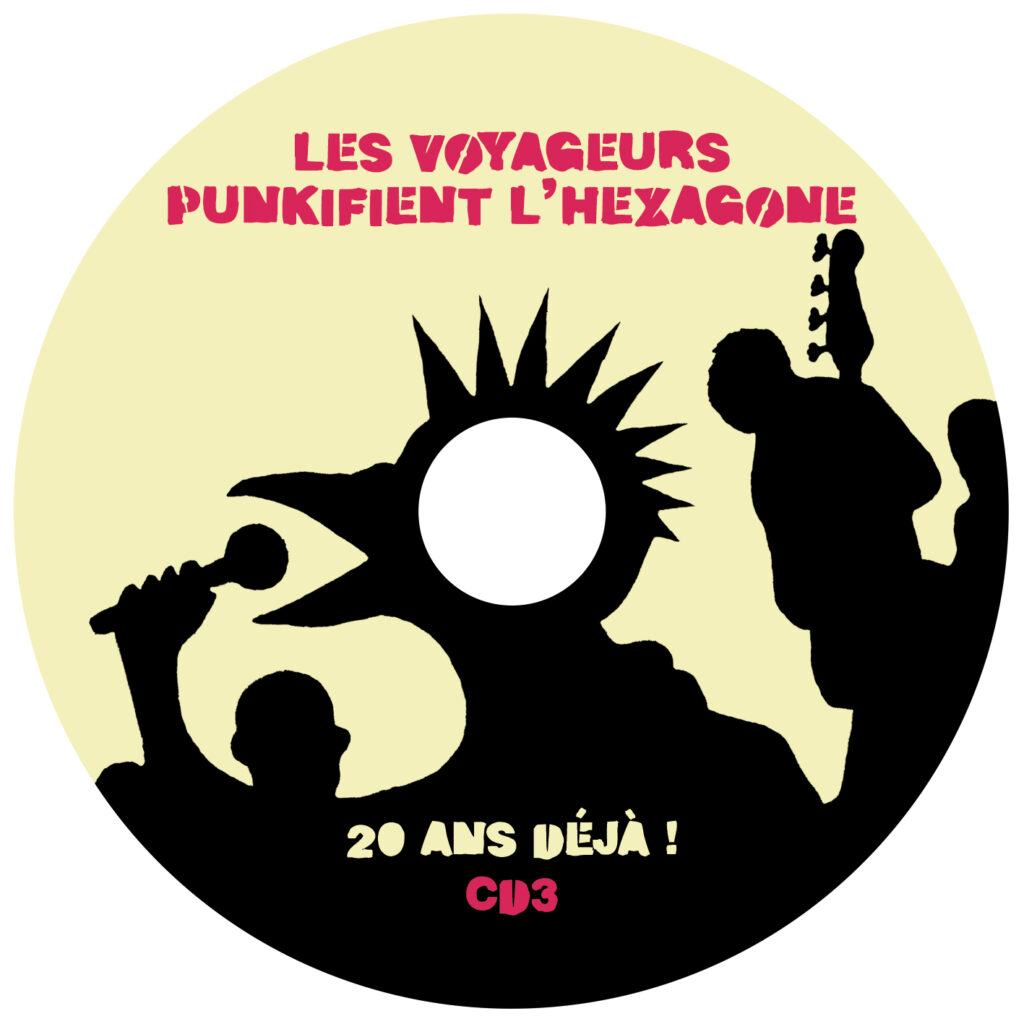 CD2 Les Voyageurs Punkifient l'Hexagone - 20 ans déjà (2021)