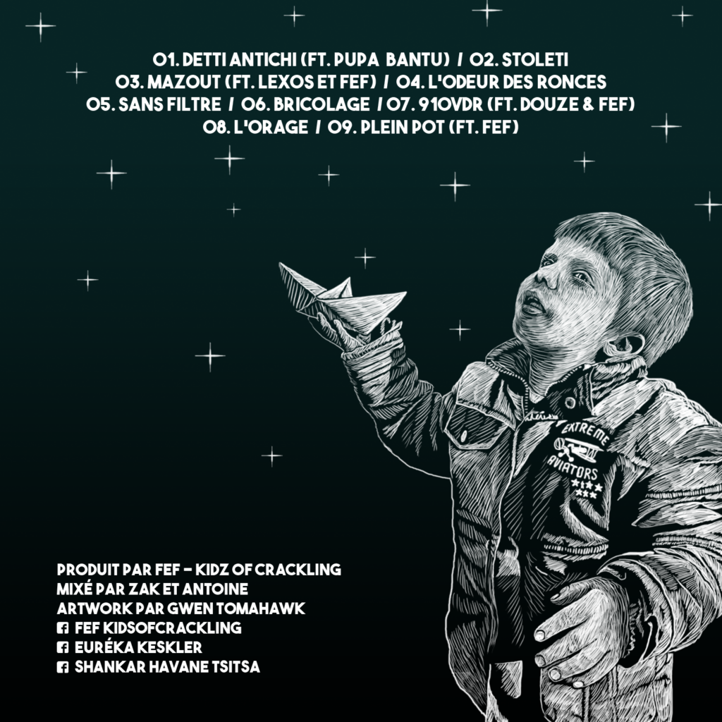 Pochette Fef Eureka Shankar "Anachronisme" (2020)